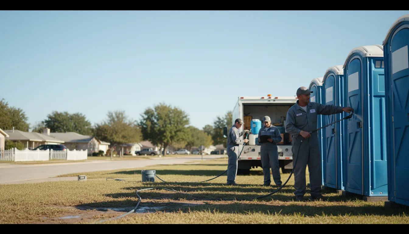 Long-Term Portable Toilet Rental in Sanostee, NM near me